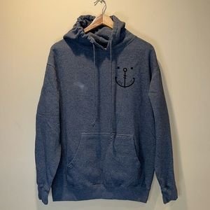 Delb Gray Hoodie Sweatshirt